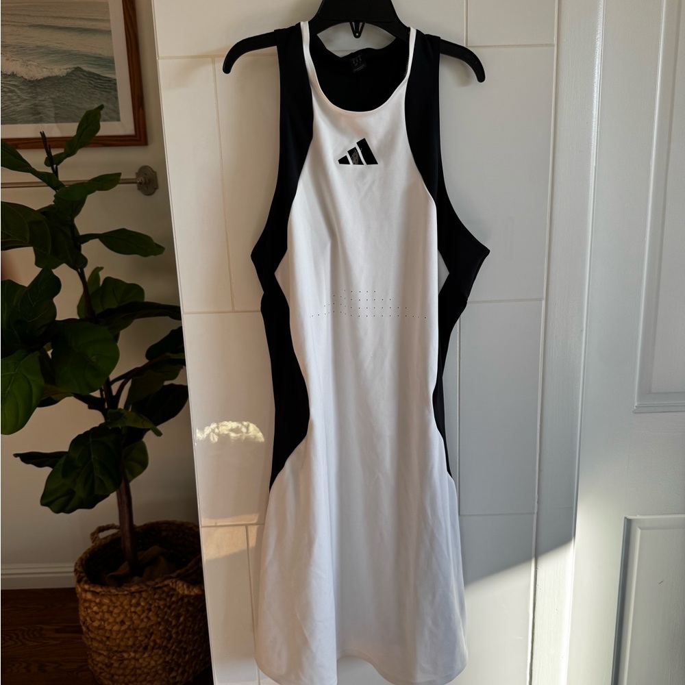 Adidas Black and White Athletic Dress